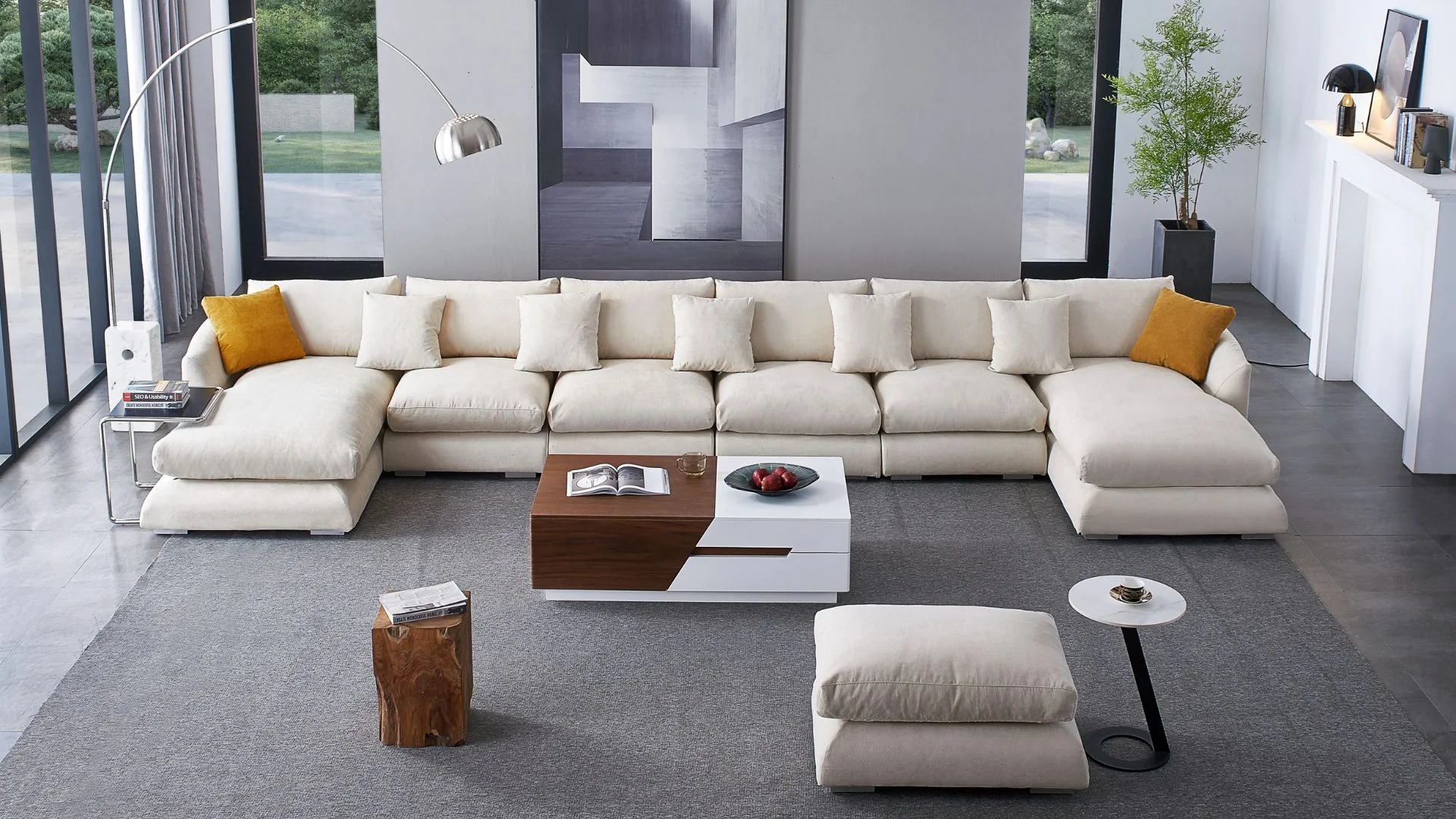 Versatile Modular Couches For Flexible Layouts