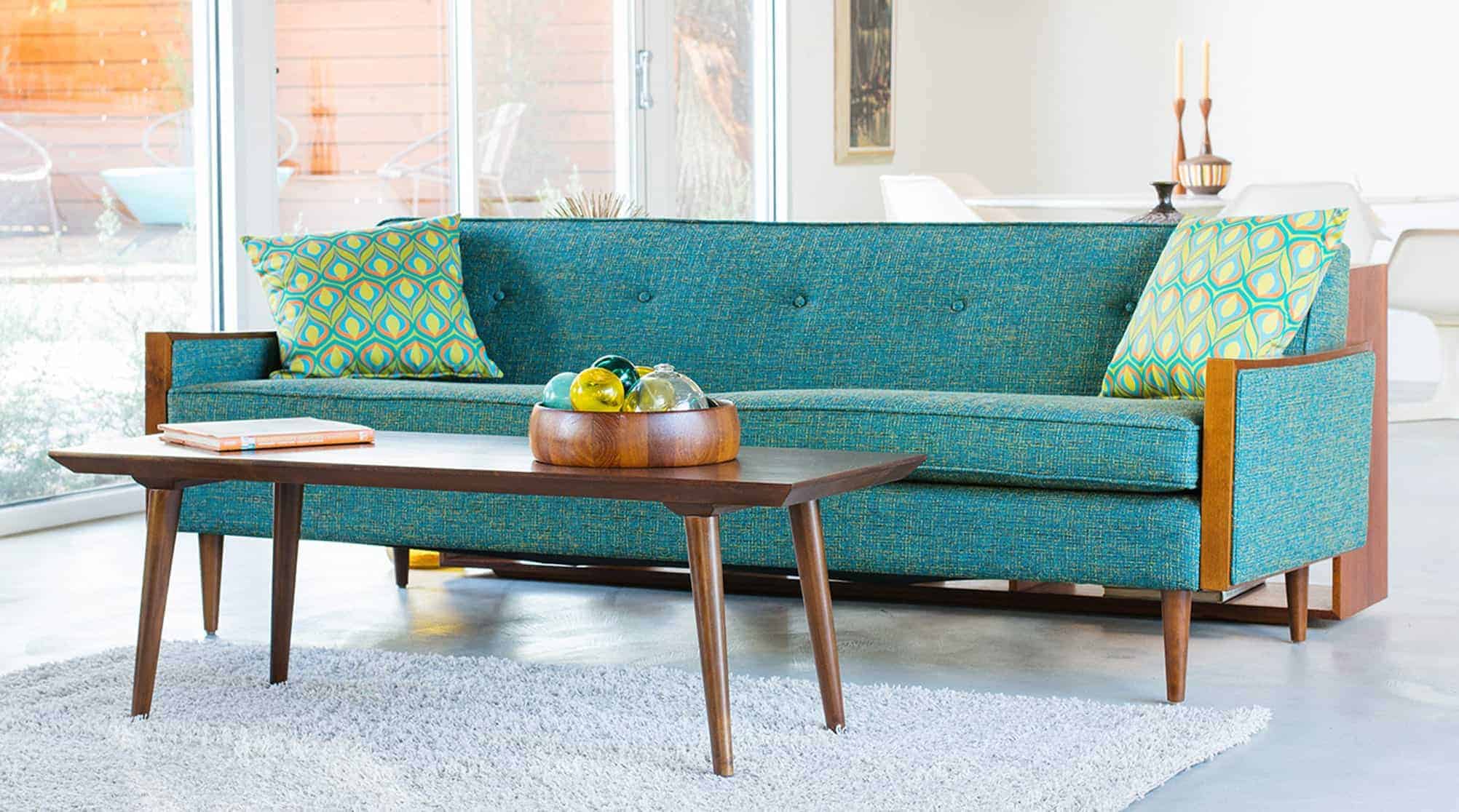 Affordable Mid-Century Modern Couches