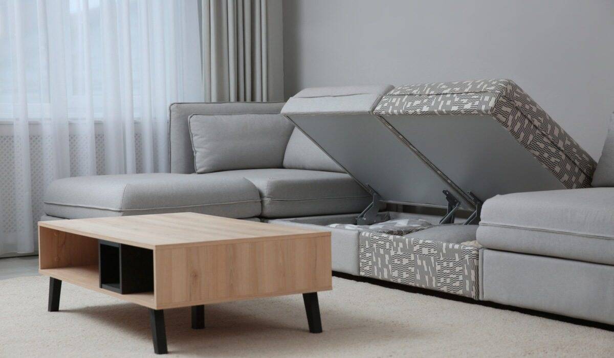 Space-Saving Couches With Hidden Compartments